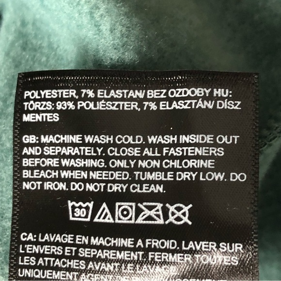 The North Face Horizon Performance Crop Hoodie Sage Green Size XL - Picture 6 of 11